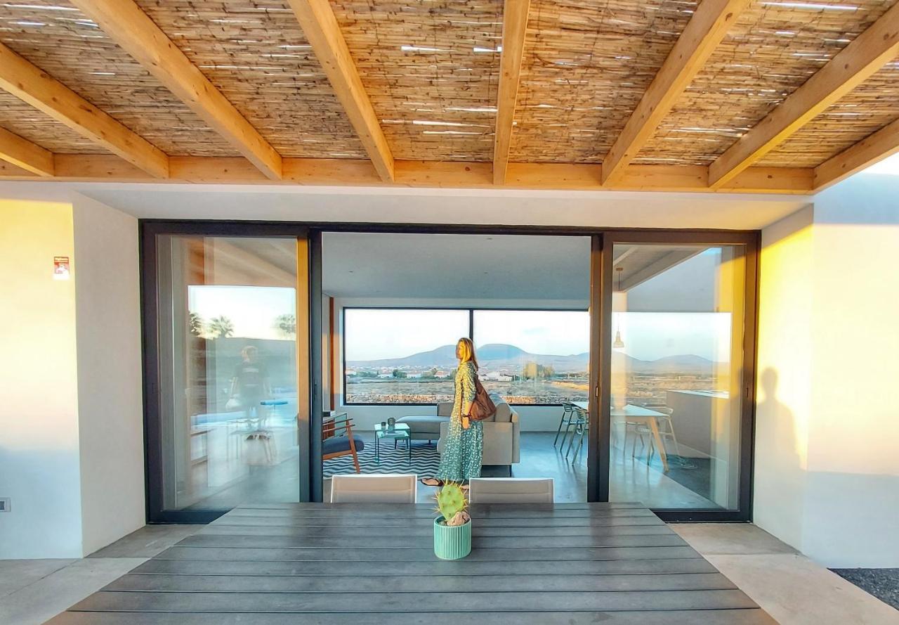 Villa Tabaiba En Lajares Con Piscina Exterior foto